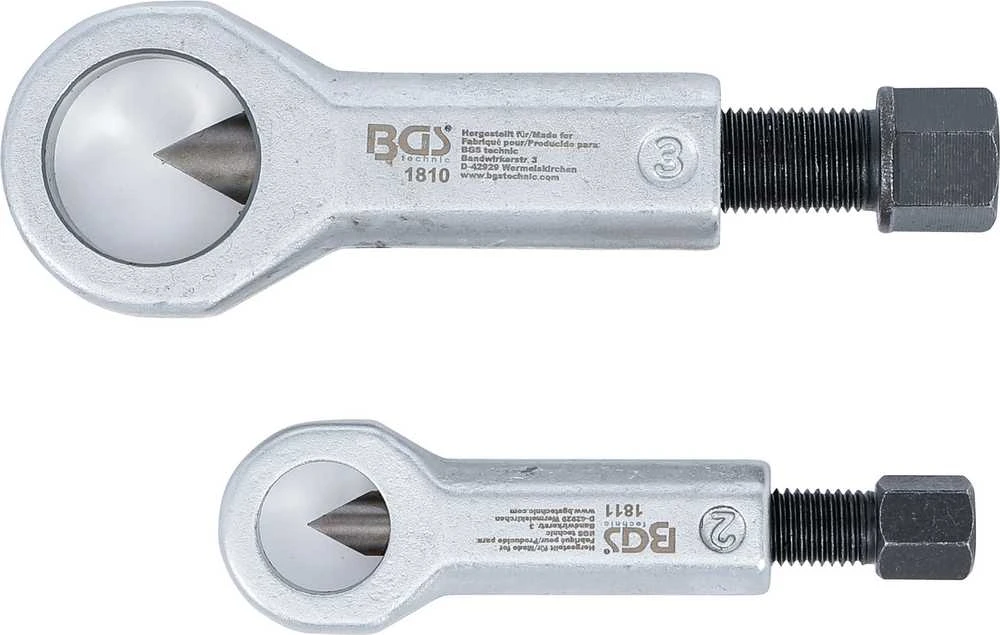 Bgs Technic Veržlių nupjovėjų rinkinys | 12 - 16 mm / 16 - 22 mm | 2 vnt. (1812)