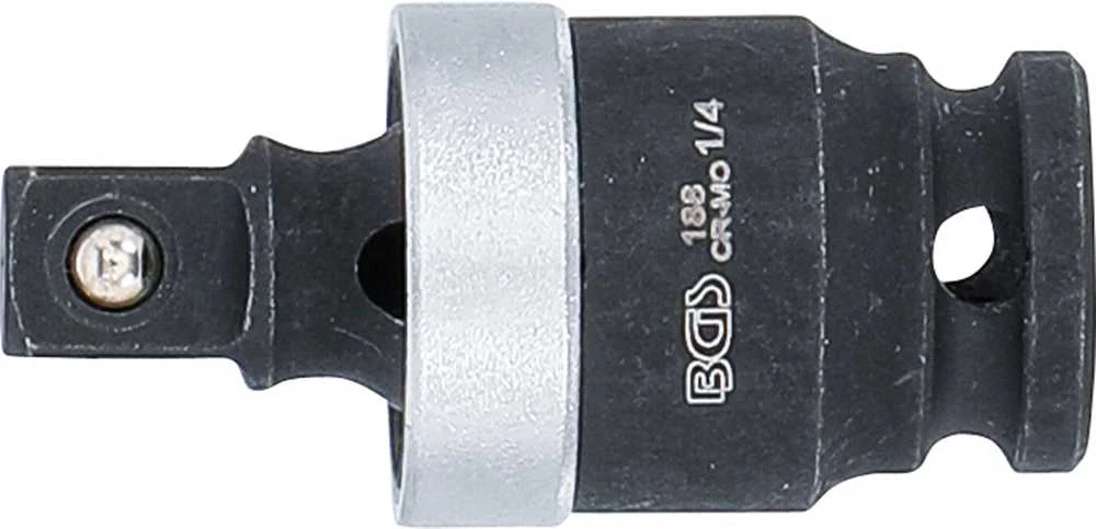 Grąžtas Bgs Technic Smūginis šarnyras / kardanas | išorinis kvadratas 6.3 mm (1/4") (188)