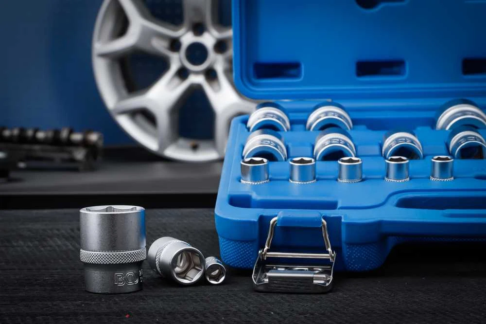 Bgs Technic Galvučių rinkinys, šešiakampės | 6.3 mm (1/4") + 12.5 mm (1/2") | Coliniai dydžiai | 23 vnt. (2246)