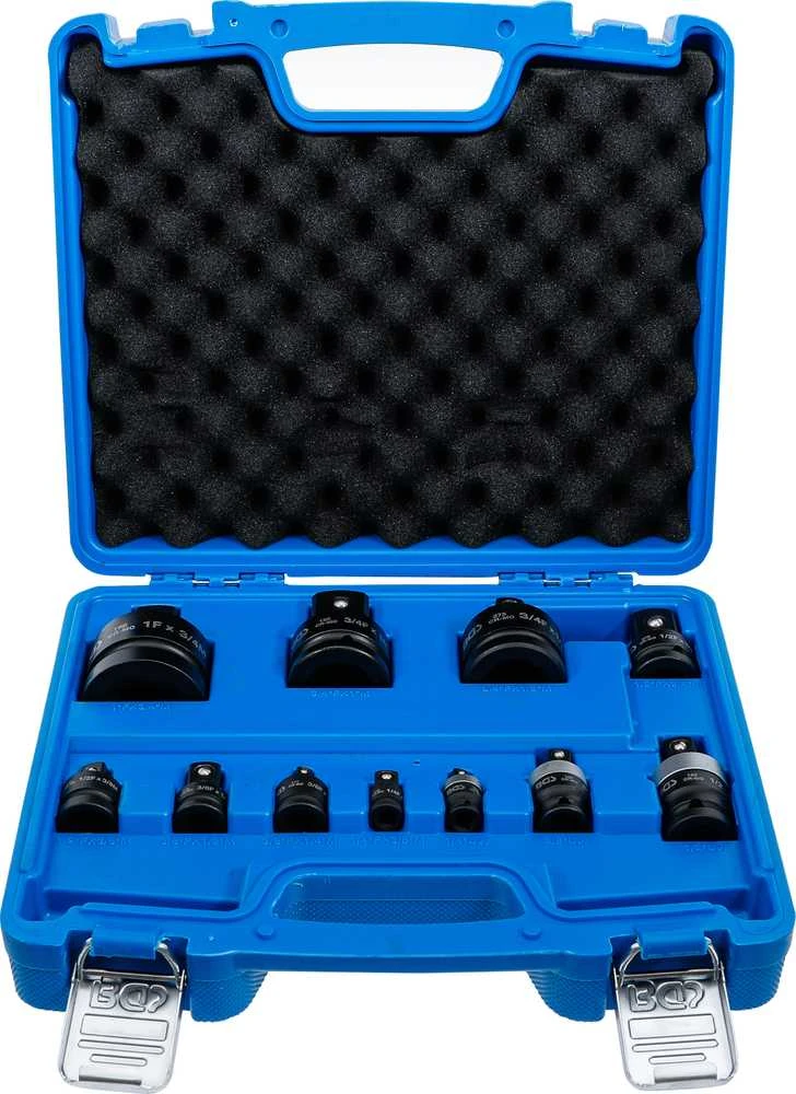 Grąžtas Bgs Technic Smūginių adapterių ir šarnyrų / kardanų rinkinys | 6.3 mm (1/4") - 25 mm (1") | 11 vnt. (25140)