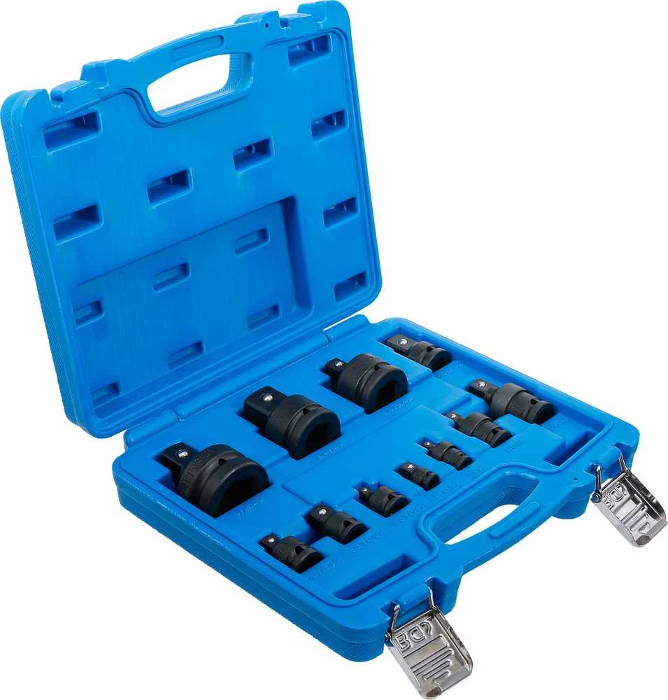Grąžtas Bgs Technic Smūginių adapterių ir šarnyrų / kardanų rinkinys | 6.3 mm (1/4") - 25 mm (1") | 11 vnt. (25140)