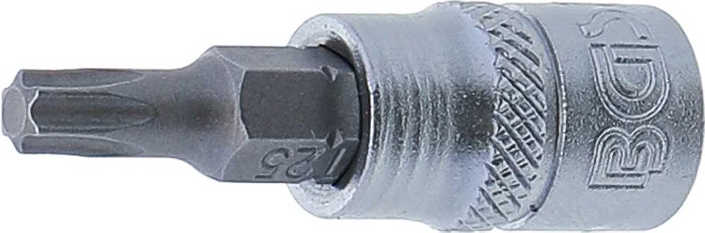 Grąžtas Bgs Technic Antgalis įpresuotas į galvutę | 6.3 mm (1/4") | T-Star (Torx) T25 (2593)