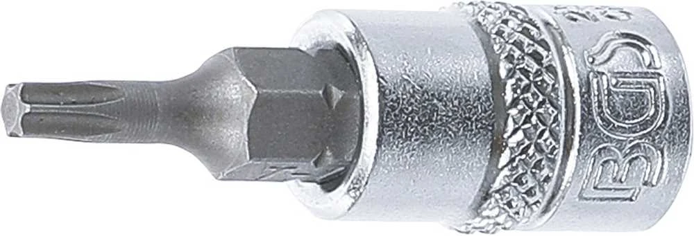 Bgs Technic Antgalis įpresuotas į galvutę | 6.3 mm (1/4") | T-Star (Torx) T15 (2591)