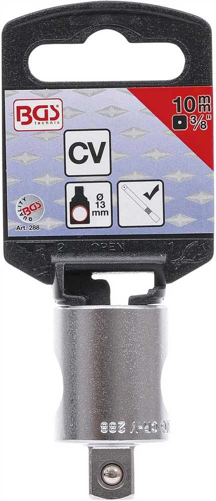 Grąžtas Bgs Technic Slankusis adapteris ilgintuvams | išorinis kvadratas 10 mm (3/8") (288)