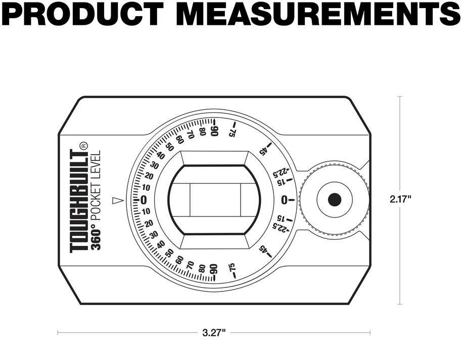 Alkoholio matuoklis Toughbuilt tb-h2-l-4r