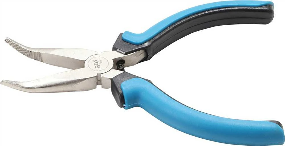 Bgs Technic Replės precizinės | smailios lenktos | 125 mm (383)