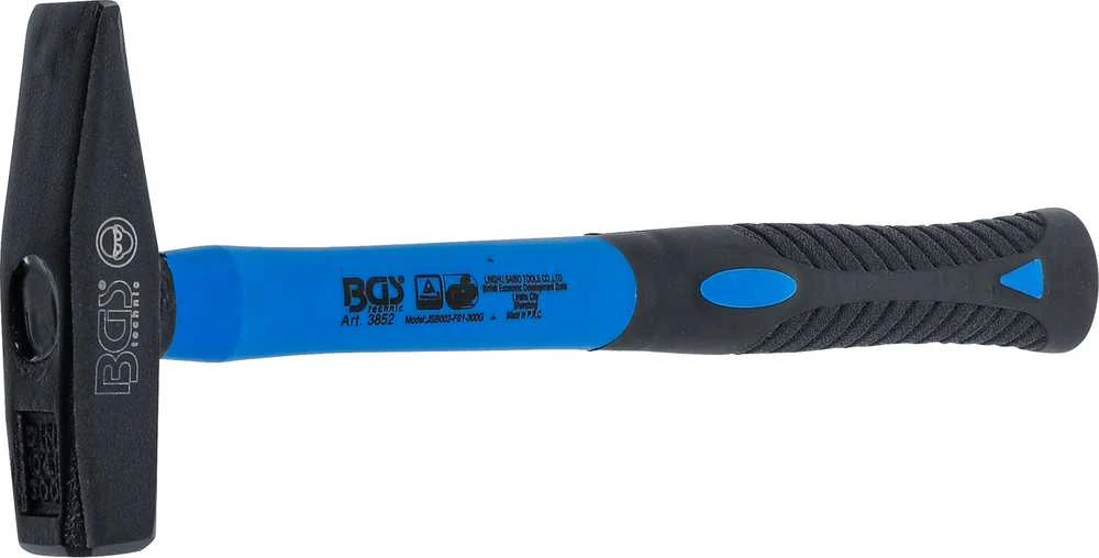 Bgs Technic Plaktukas | stiklo pluošto rankena | DIN 1041 | 300g (3852)