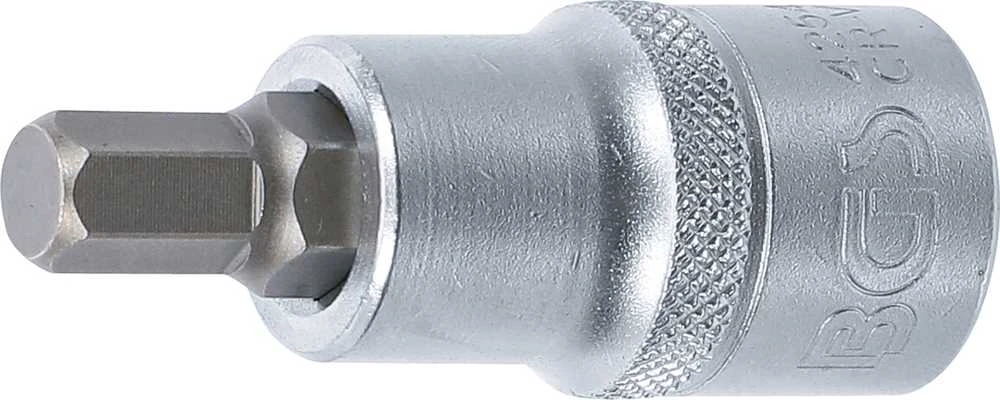 Bgs Technic Antgalis įpresuotas į galvutę | 12,5 mm (1/2") | hex šešiakampis 8 mm (4254)