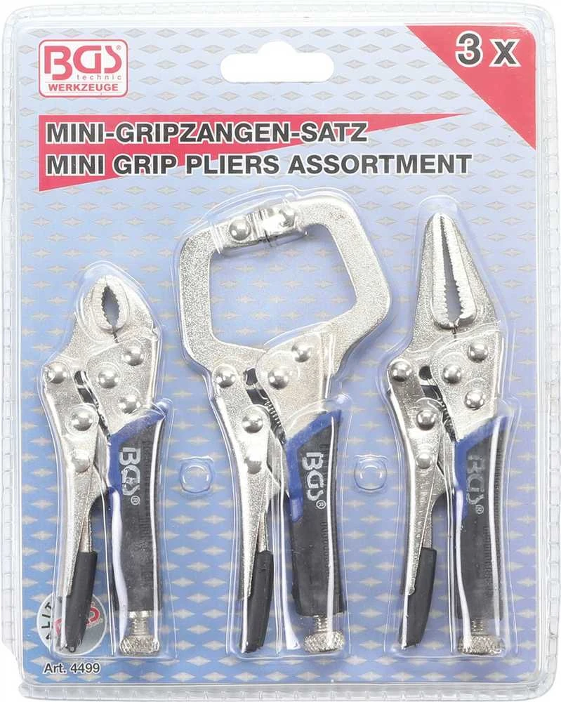 Bgs Technic Fiksuojamų mini replių rinkinys | 3 vnt. (4499)