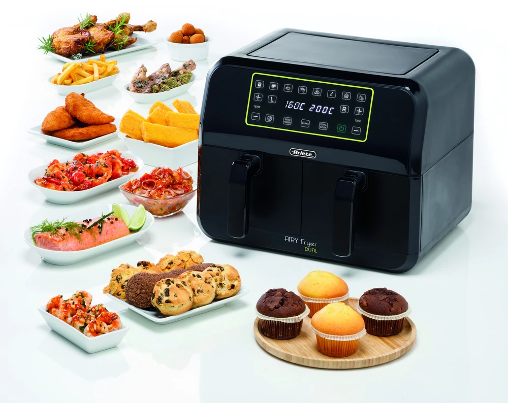 Gruzdintuvė 4623 Ariete Airy Fryer Dual