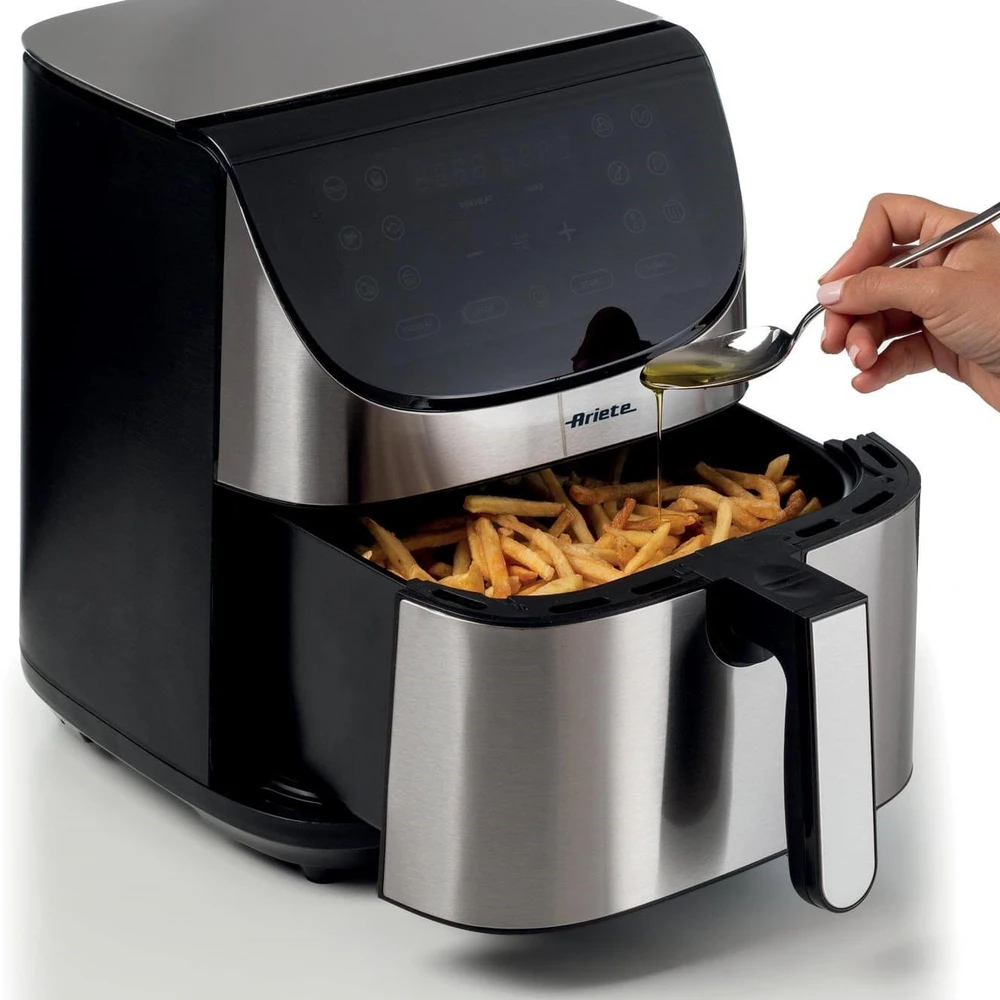 4628 Ariete Airy Fryer Metal 7L karšto oro gruzdintuvė