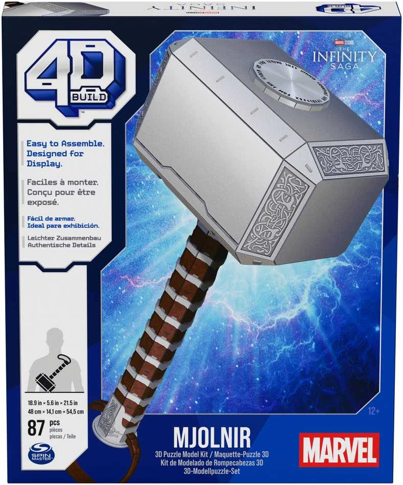 Spin Master MARVEL 4D dėlionė „Marvel: Toro kūjis“