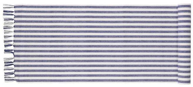 4Living Stalo padėklas Mėlynas su balta 45x33cm
