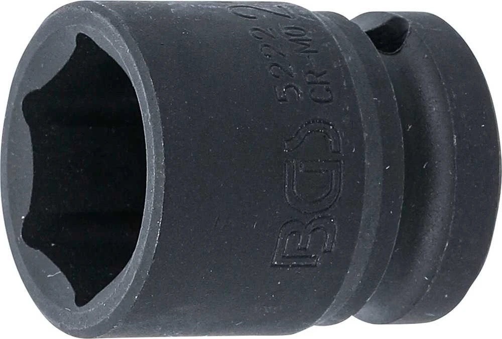 Bgs Technic Galvutė smūginė šešiakampė | 12,5 mm (1/2") | 22 mm (5222)