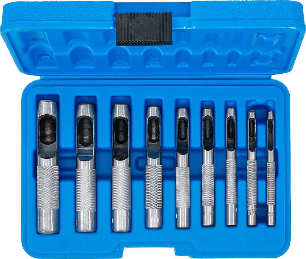 Bgs Technic Skylių išmušėjų komplektas | 3 - 12 mm | 9 vnt. (565)