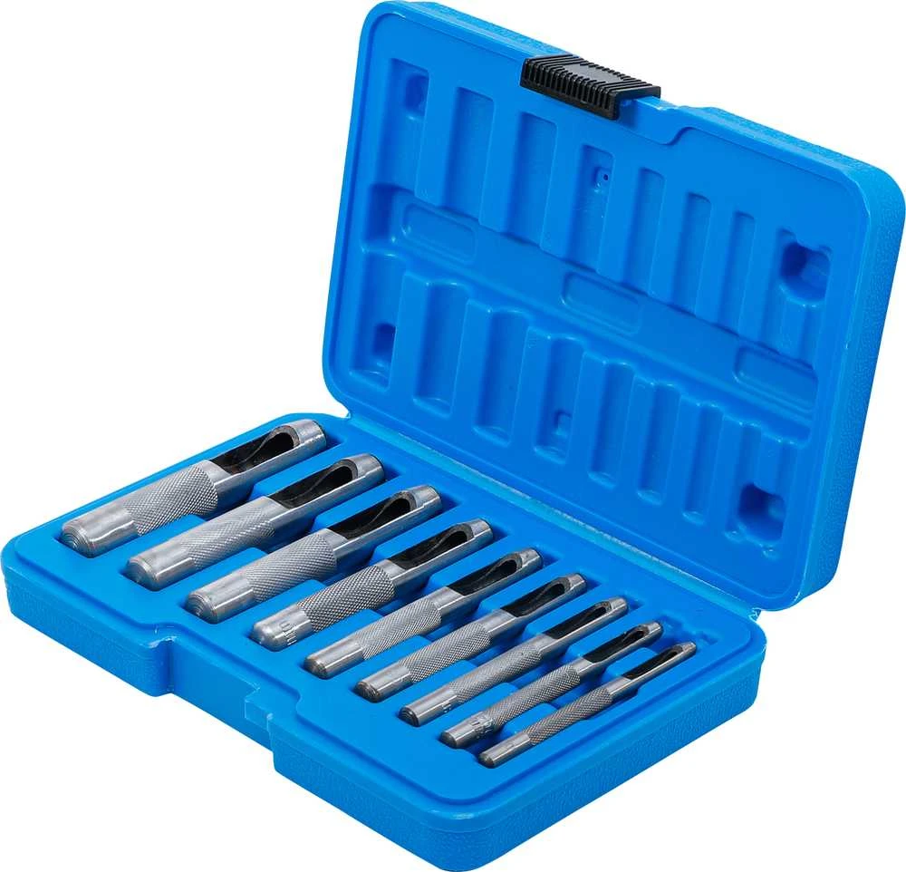 Bgs Technic Skylių išmušėjų komplektas | 3 - 12 mm | 9 vnt. (565)