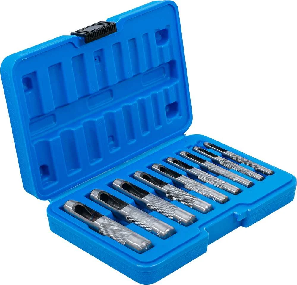 Bgs Technic Skylių išmušėjų komplektas | 3 - 12 mm | 9 vnt. (565)