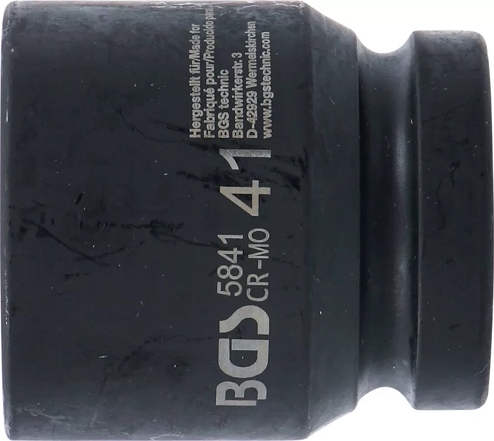 Bgs Technic Smūginė galvutė šešiakampė | 25 mm (1") | 41 mm (5841)