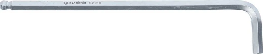 Bgs Technic Šešiakampis raktas lenktas ilgas šarnyrinis 210 mm, 8.0 mm (790-8)