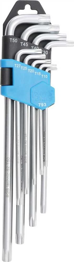 793 „Torx“ rink. 9 vnt. T10-T50 BGS