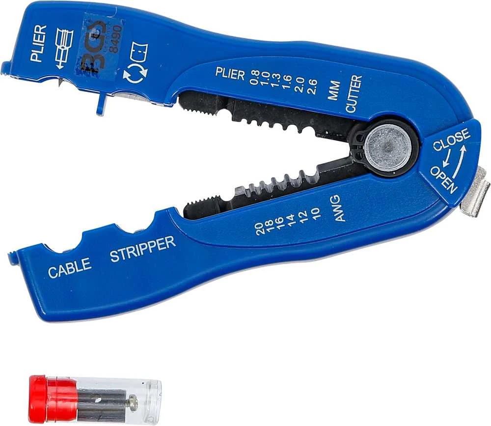 Bgs Technic Įrankis elektros darbams 2-IN-1 | 0,8 - 2,6 mm (8490)