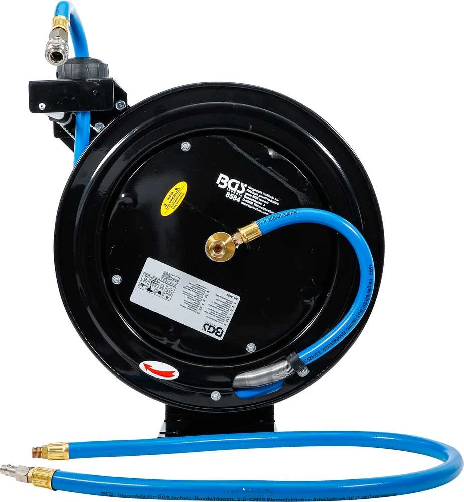 Bgs Technic Ištraukiama oro žarna su rite | 9,5 x 17 mm | 15 m (8584)