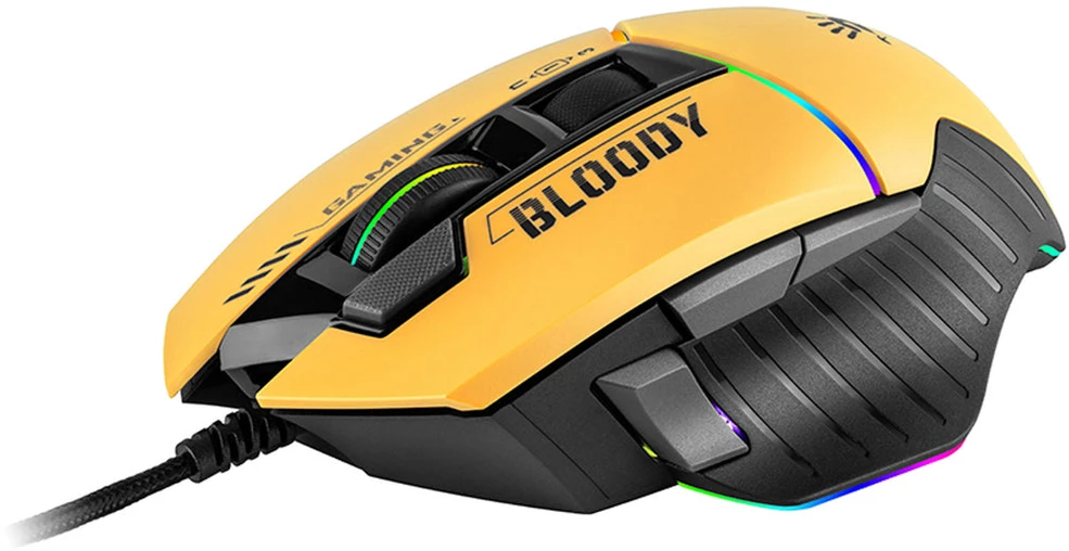 A4Tech pelė Bloody W95Max USB Sports Lime A4TMYS47259