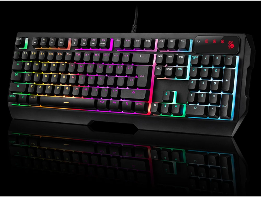 Rinkinys Klaviatūra su pele A4Tech Bloody B1700 su laidu juoda