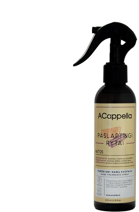 Purškiamas namų kvapas ACappella Paslaptingi rytai, 200 ml