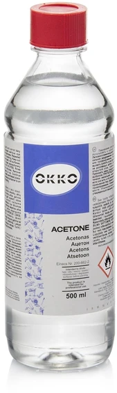 Acetonas, patalpų ir lauko Okko, 0.5 l