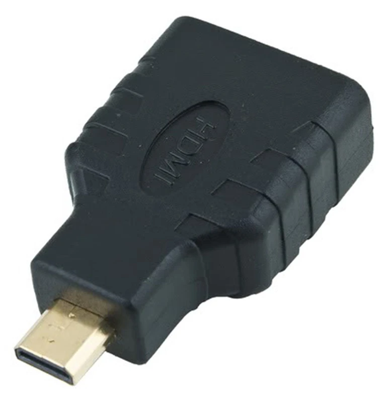 Micro HDMI į HDMI adapteris, juodas