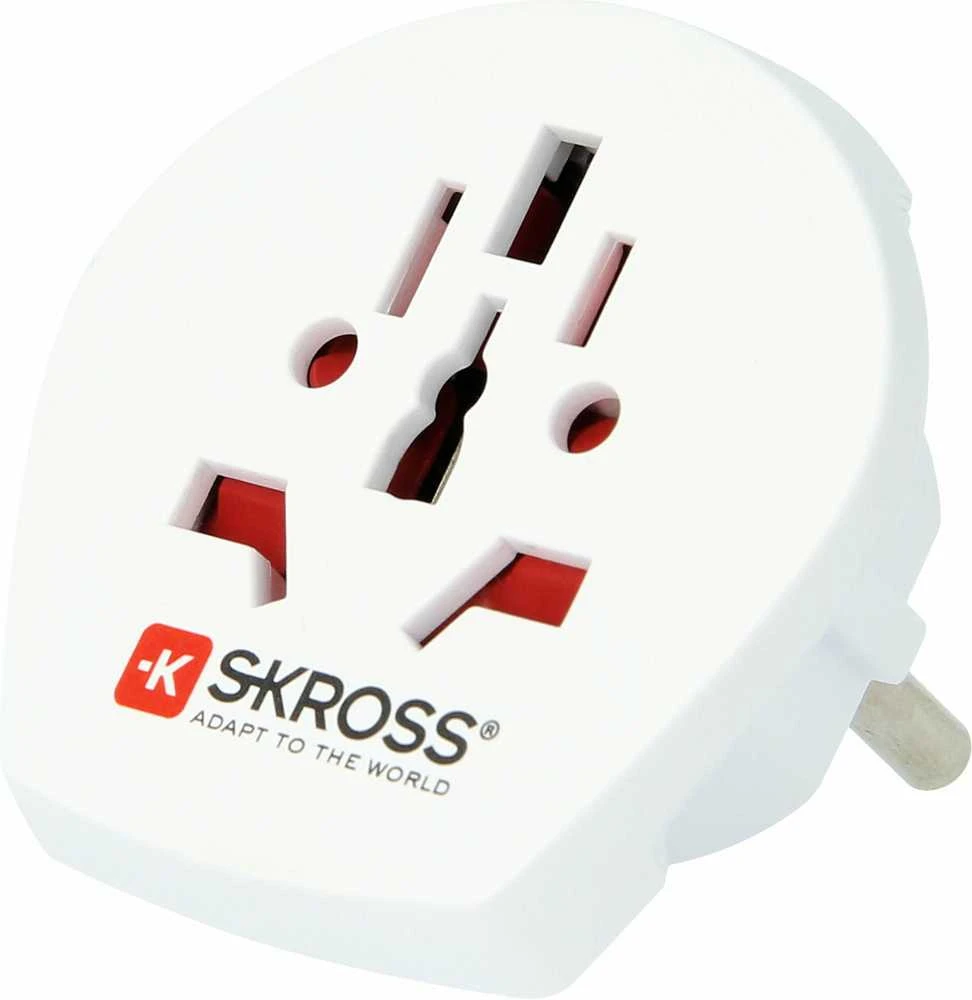 Segula „SKROSS Single Adapteris Europe“, kelioninis adapteris iš viso pasaulio į CEE 7/4-out