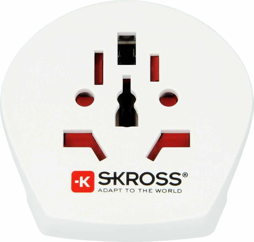 Segula „SKROSS Single Adapteris Europe“, kelioninis adapteris iš viso pasaulio į CEE 7/4-out