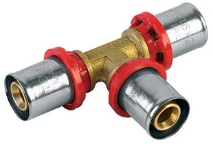 Adapteris TDM Brass 1645, 90 °, 26mm x 20mm x 20mm, misiņš