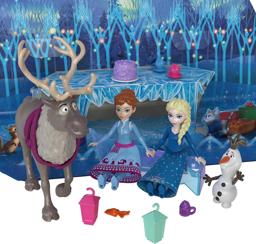 Mattel „Disney Frozen“ advento kalendorius