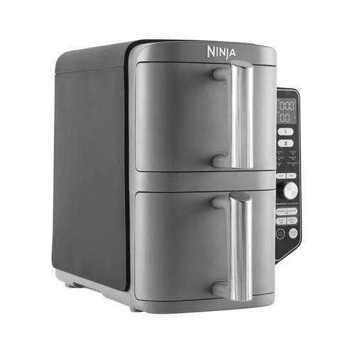 Karšto oro gruzdintuvė Ninja Double Stack XL, 2 lygių, 9,5 l, SL400EU, Tamsiai pilka