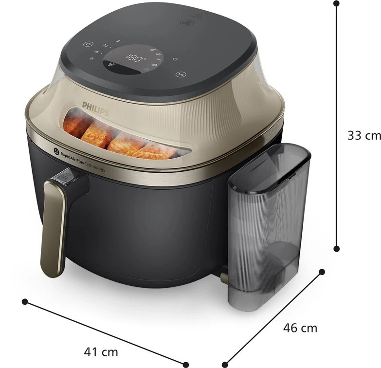 Gruzdintuvė PHILIPS belaidis kondensatorius 7,2 l su funkcija „pary“ NA547/0