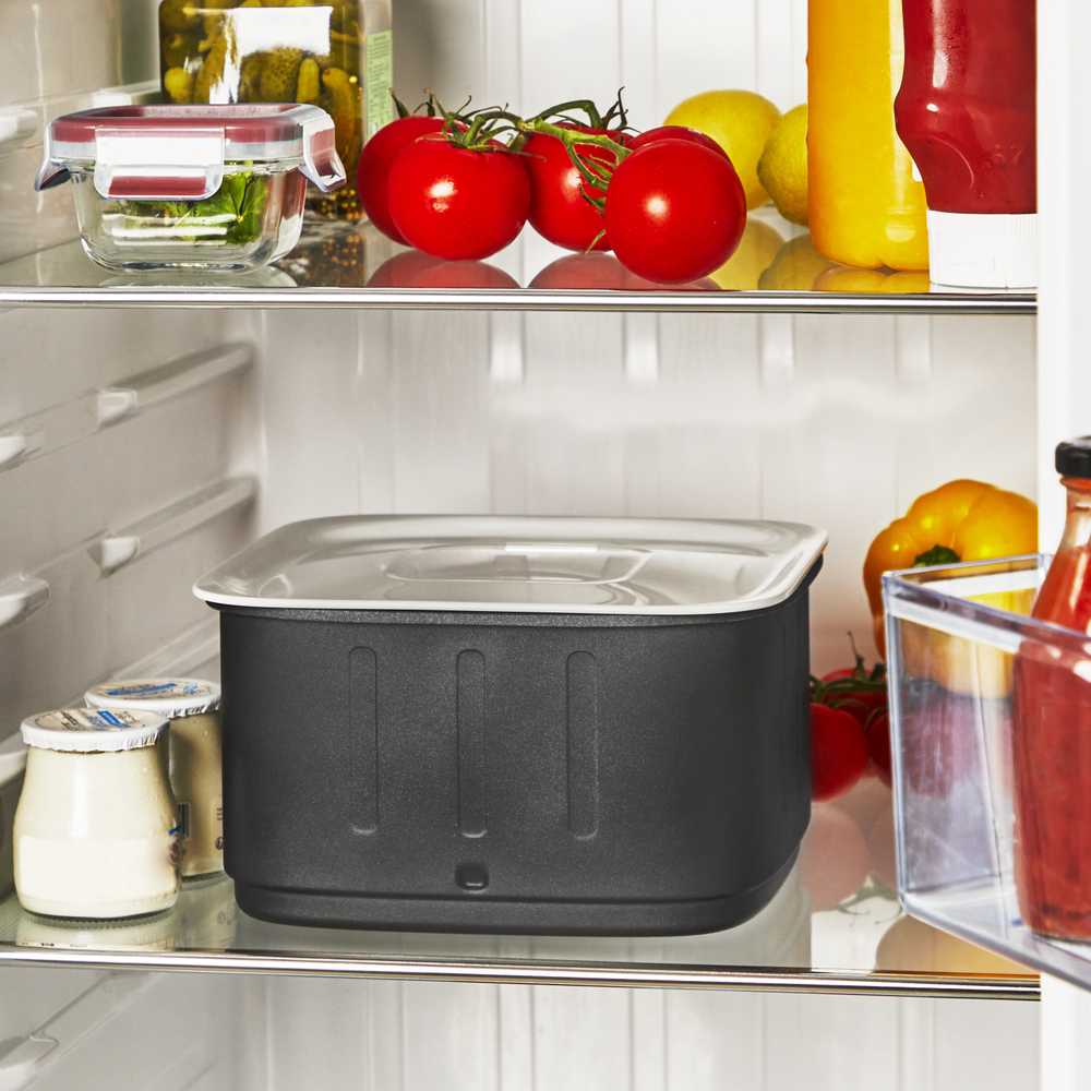 Karšto oro gruzdintuvė Tefal Easy Fry Silence, 5 l, pilkos spalvos (EY551HE0)