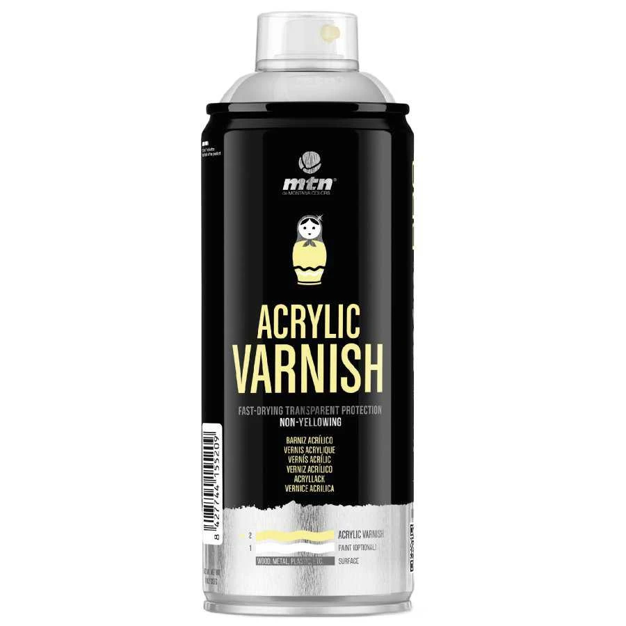 Montana MTN PRO GLOSS ACRYLIC VARNISH 400ML
