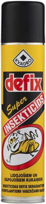 Defix Aerozolis nuo skraidančių ir ropojančių vabzdžių Kvadro