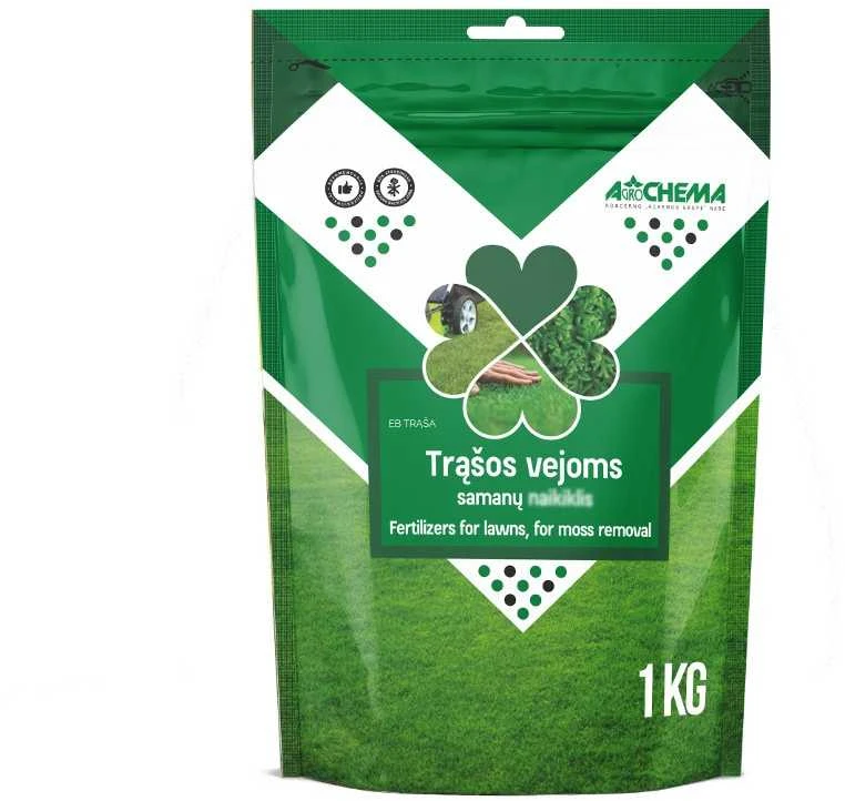 Trąšos samanotoms vejoms Agrochema, 1kg