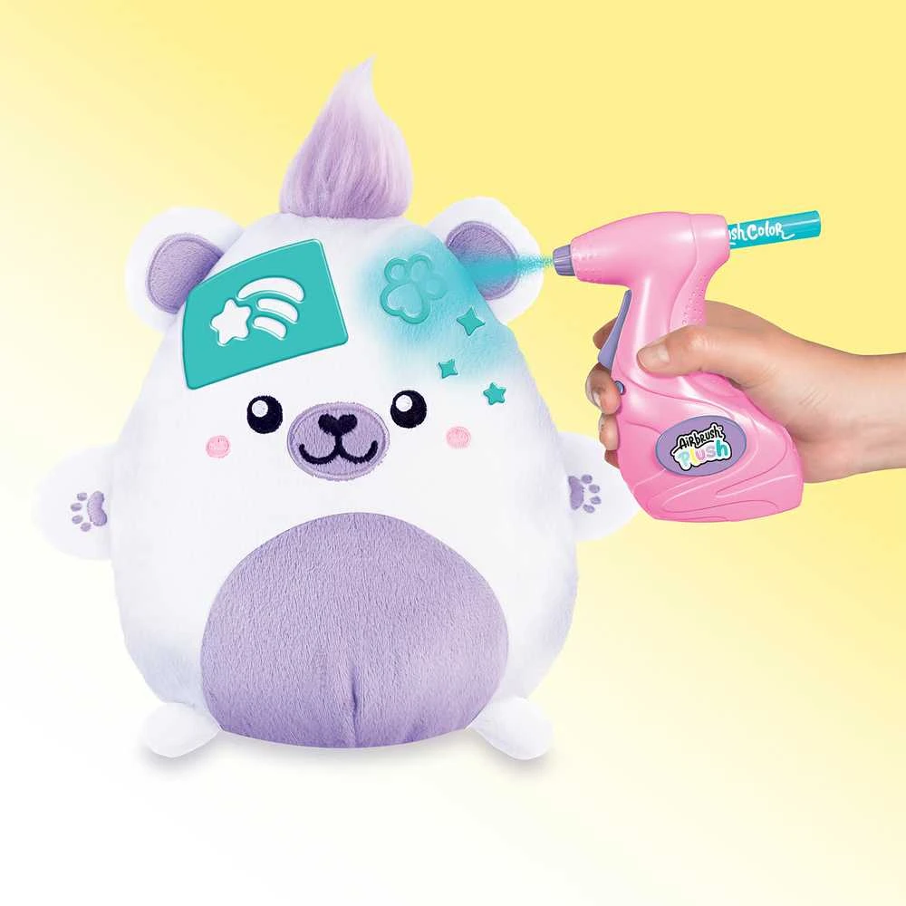 AIRBRUSH PLUSH Rinkinys su aerografu „Kawaii Bear", 25 cm