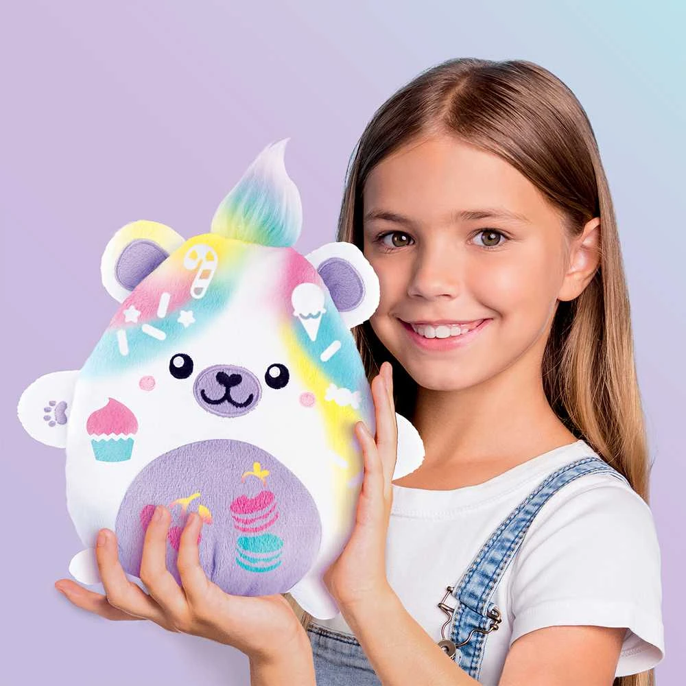AIRBRUSH PLUSH Rinkinys su aerografu „Kawaii Bear", 25 cm