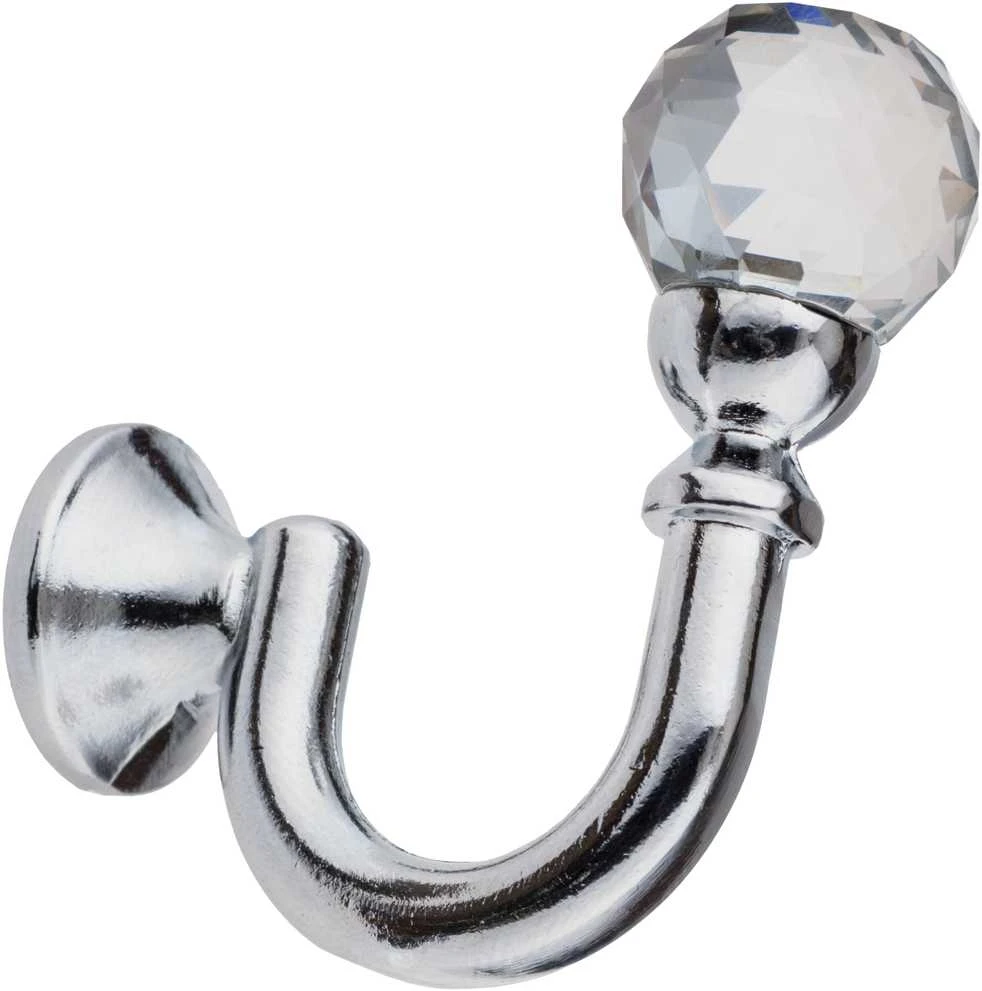 Užuolaidų laikiklis DOMOLETTI MINI CRYSTAL, chromo