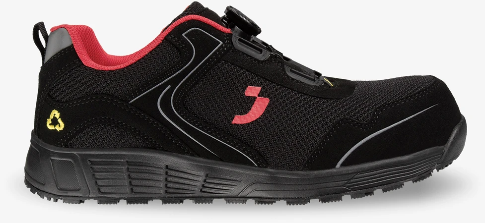 Aizsargapavi universāli Safety Jogger ECOLBIS1PT, bez stulma, bez siltinājuma, melna, 43 dydis