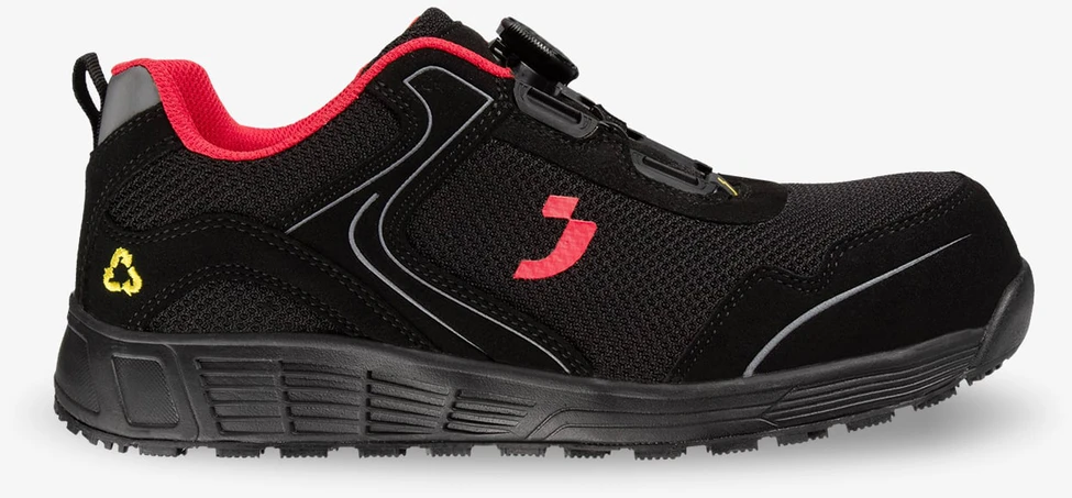 Aizsargapavi universāli Safety Jogger ECOLBIS1PT, bez stulma, bez siltinājuma, melna, 44 dydis