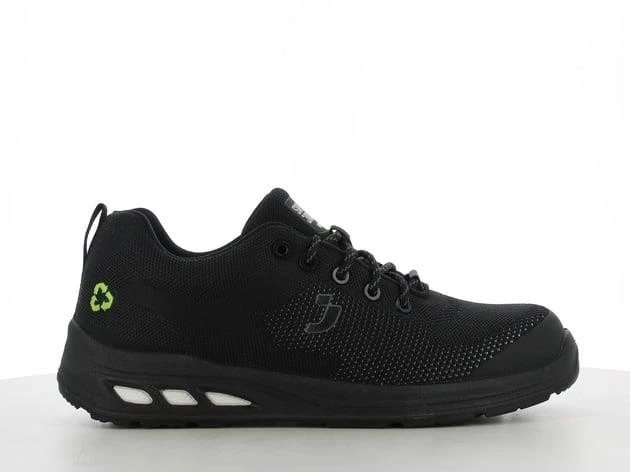 Aizsargapavi vīriešu Safety Jogger ECOFITZS1P/43, bez stulma, bez siltinājuma, melna, 43 dydis