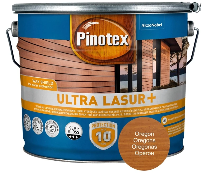 Medienos impregnantas Pinotex Ultra Lasur+ oregono sp. 10l