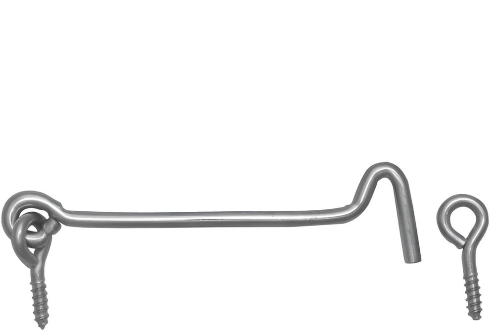Kabliukas Domax ZHK, pilka, 120 mm