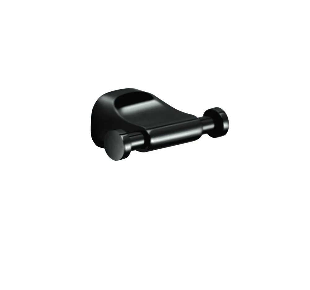 Kabliukas Domoletti Amalfi, 80 mm x 48 mm x 33 mm, juoda